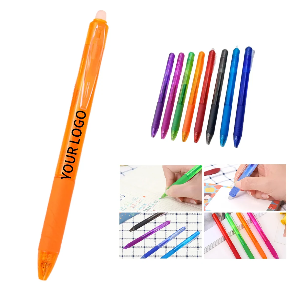 Erasable Ink Ballpoint Pen Plastic 1