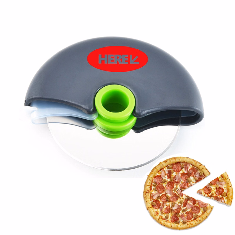 Round Super Sharp Pizza Cutter Wheel With Cover