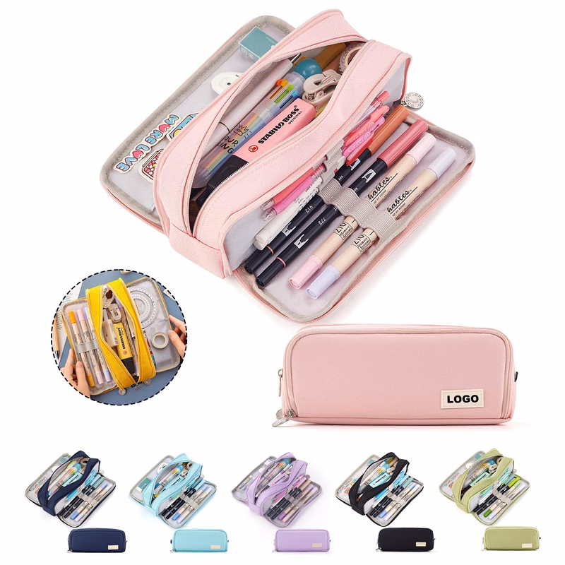Large Capacity Pencil Case Pen Bag for School