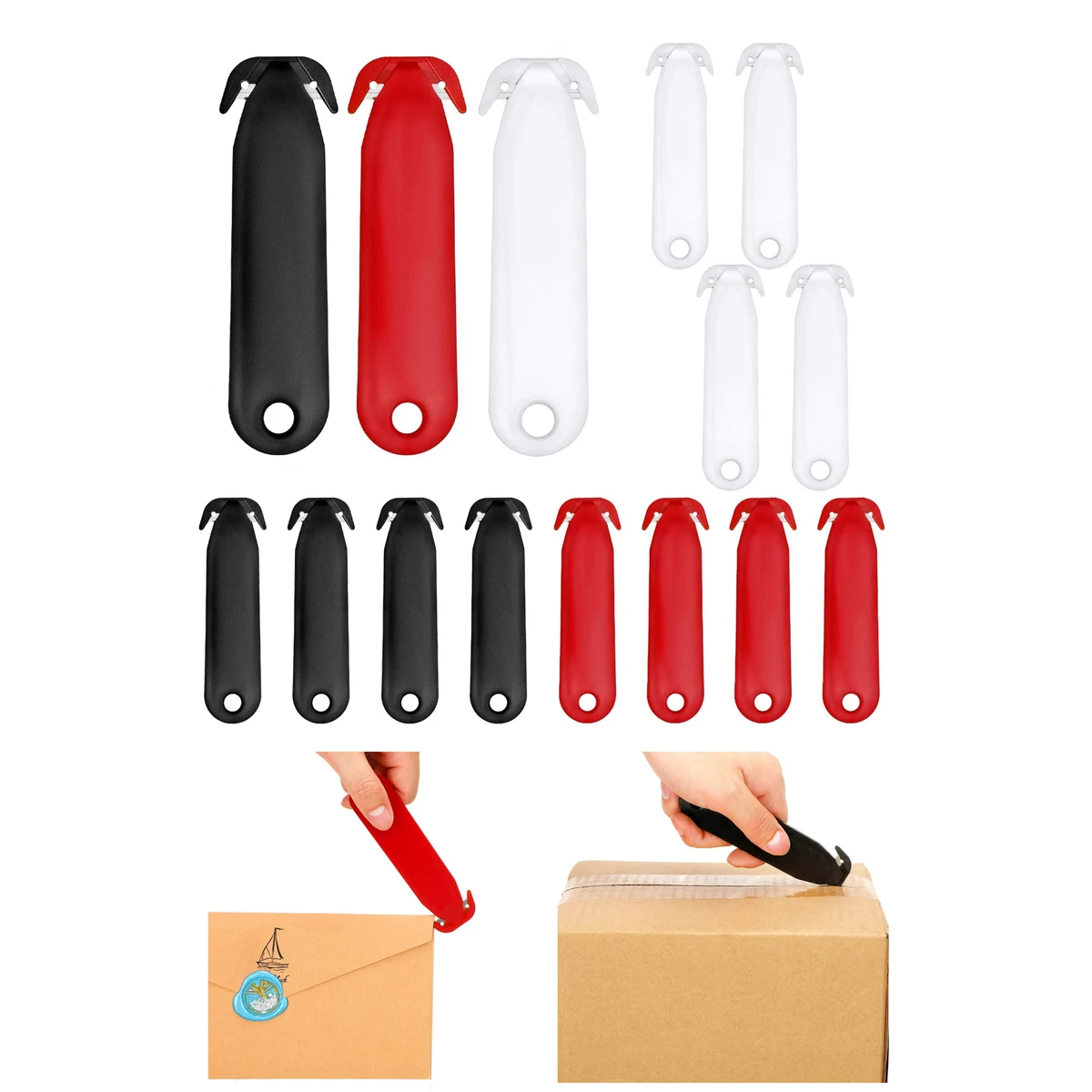Easy Use Plastic Box Cutter Utility Knife 1