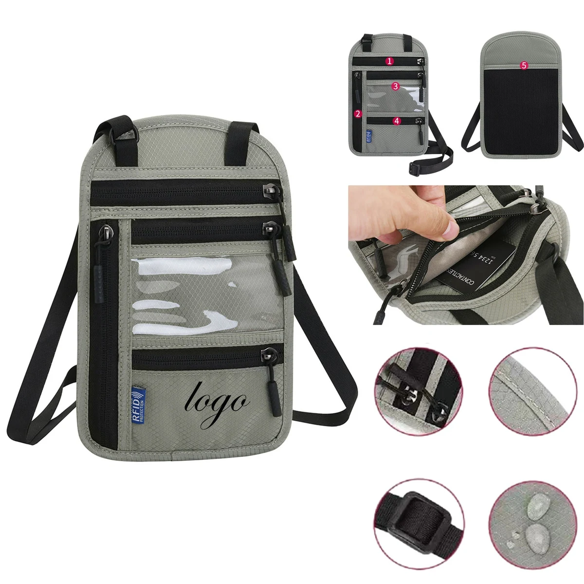 Multi-functional Single Shoulder Diagonal Storage Bag 1