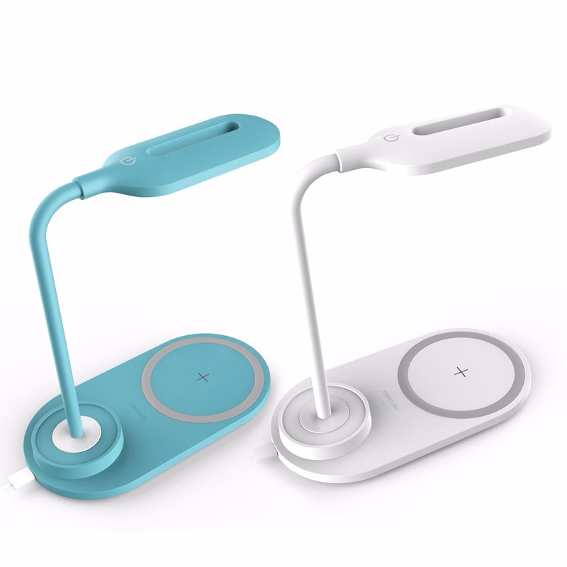 Lamp With USB Wireless Charger