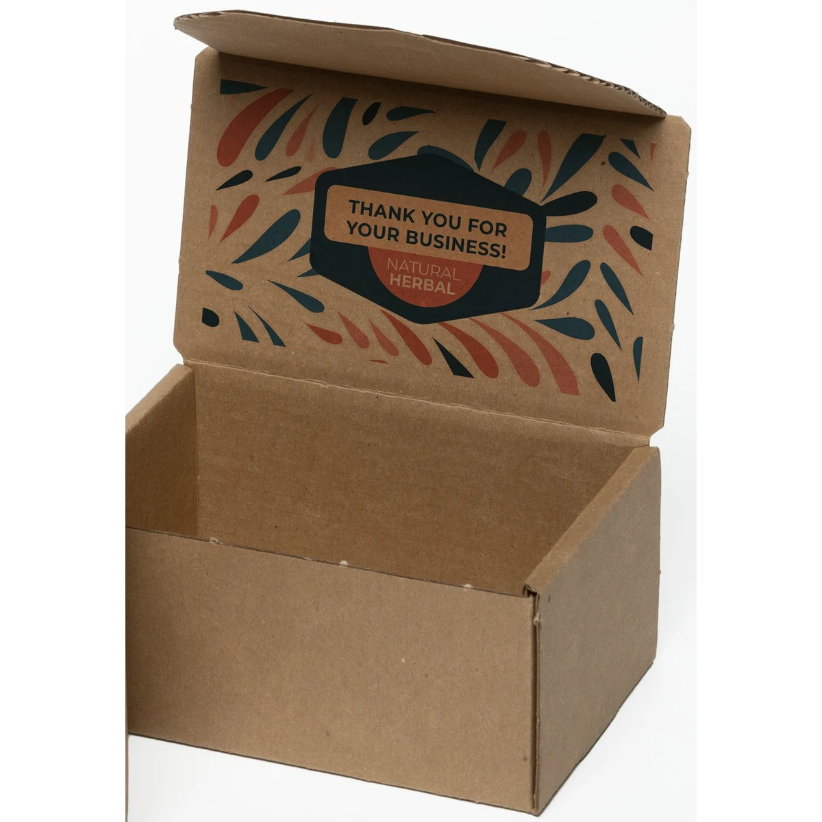 Full Color Natural Display Mailer Box (6" x 4" x3")(Lid Inside) 1