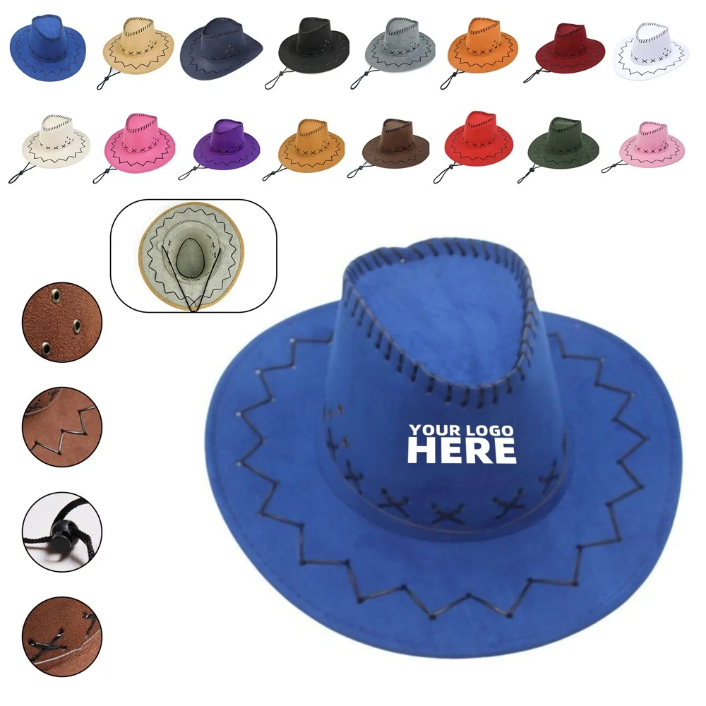 Cowboy Cowgirl Adult Hat 1