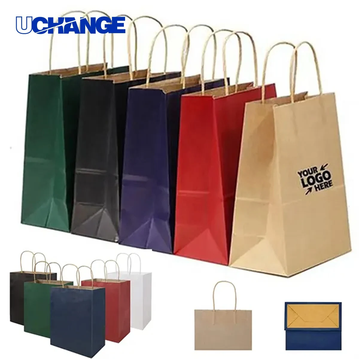 Brown Paper Shopping Bag 1