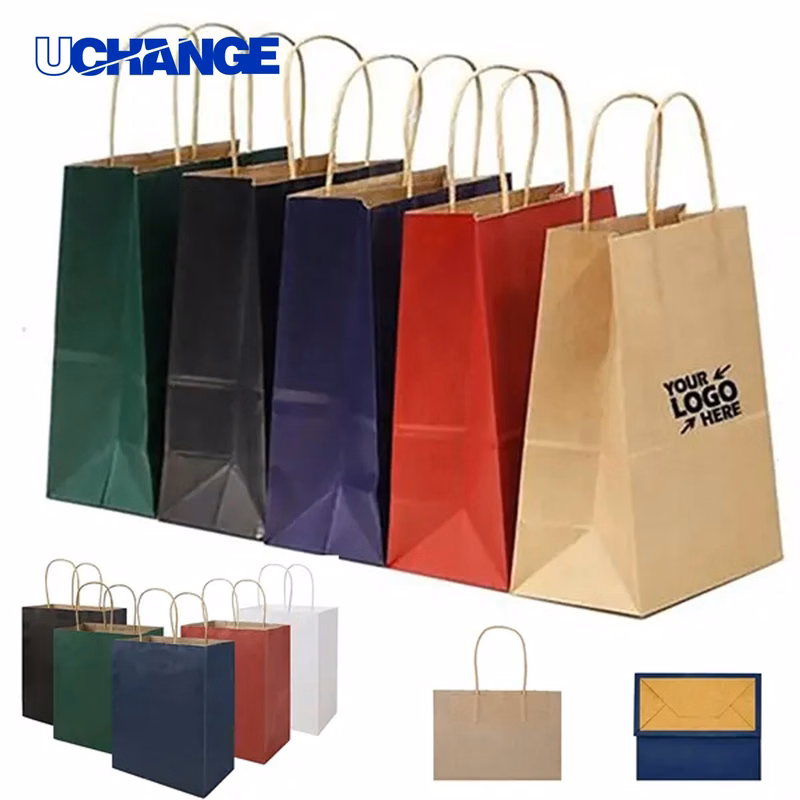 Brown Paper Shopping Bag