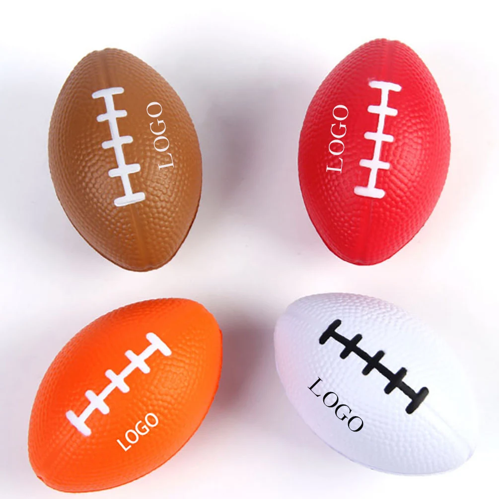 Mini Football Stress Relief, custom stress ball with logo imprint 1