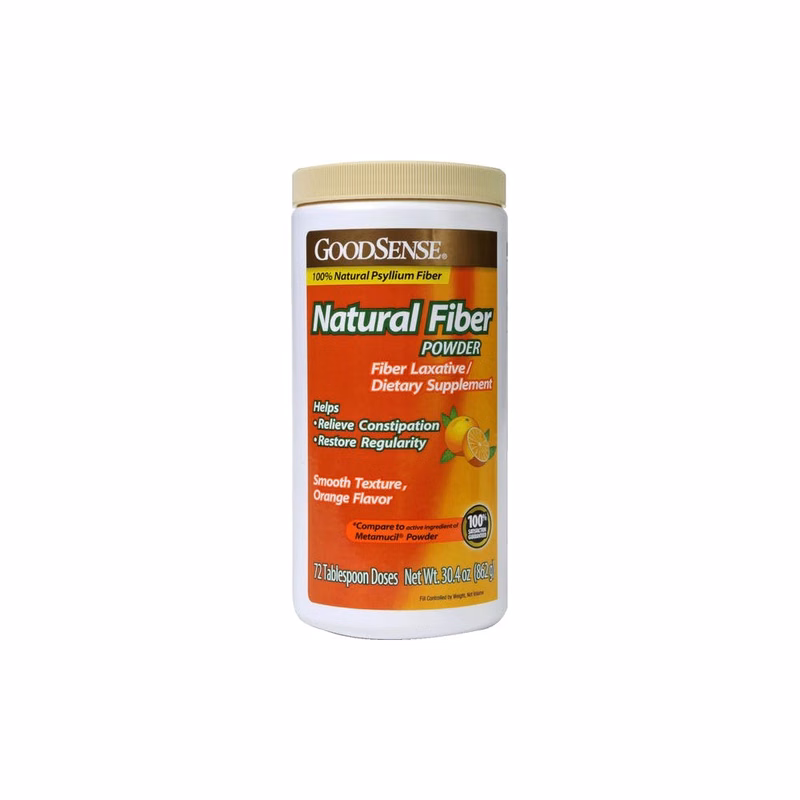 Psyllium Fiber Powder - 30.4 oz Orange
