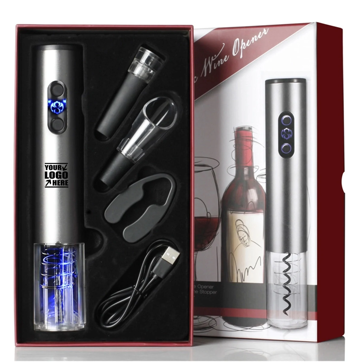 Electric Wine Opener Set 1