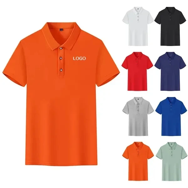 Logo Polyester Polo Shirt with Pieces 1