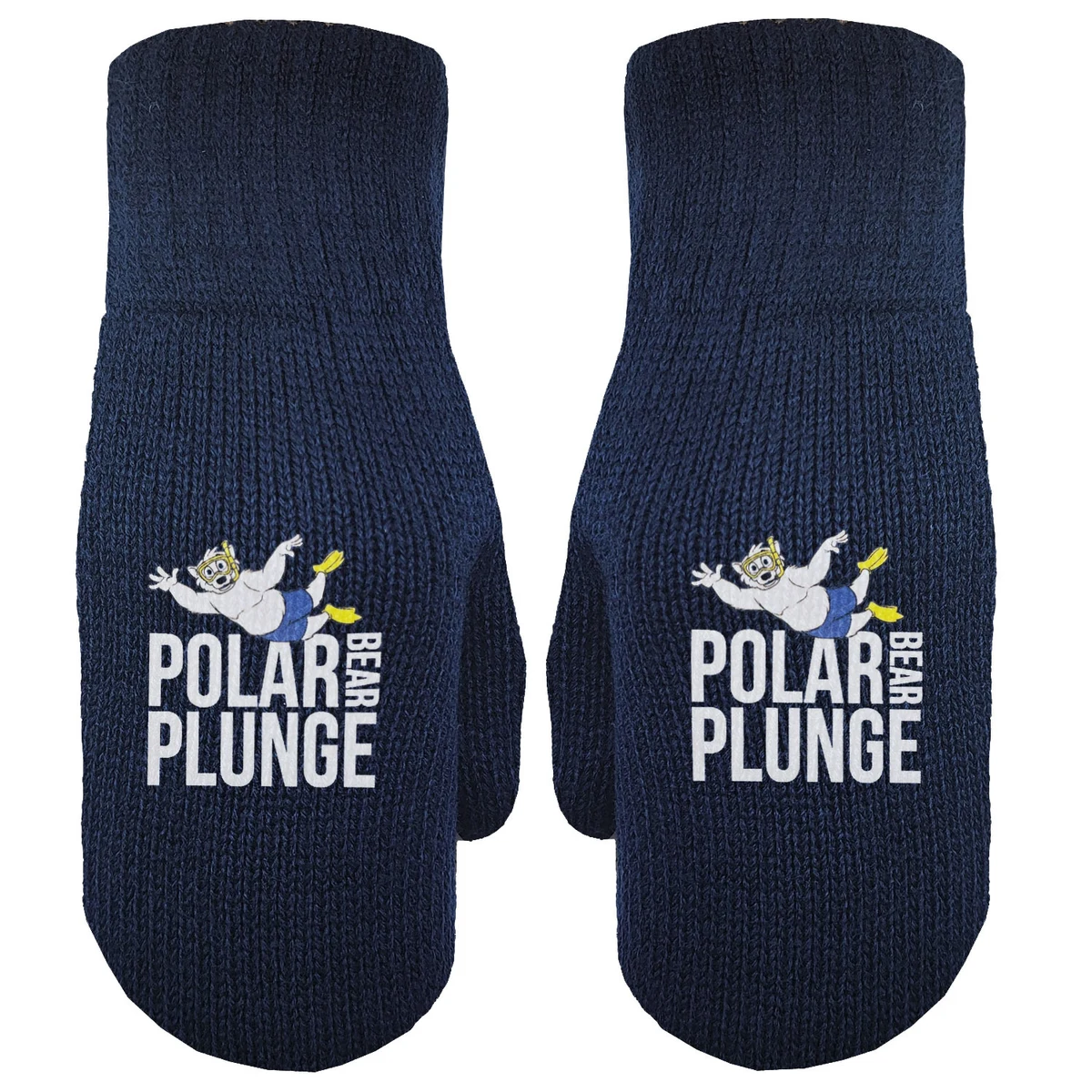 Deluxe Knit Mittens with Oversized DTF 1