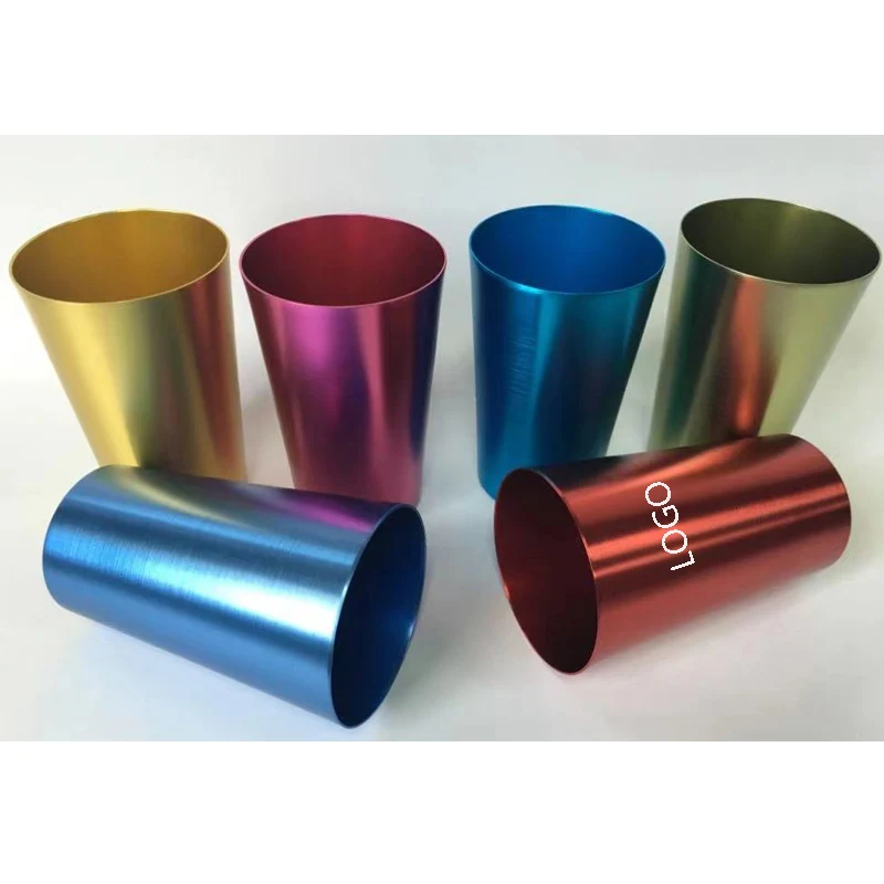 16 Ounces Aluminum Drinking Cups Tumblers 1