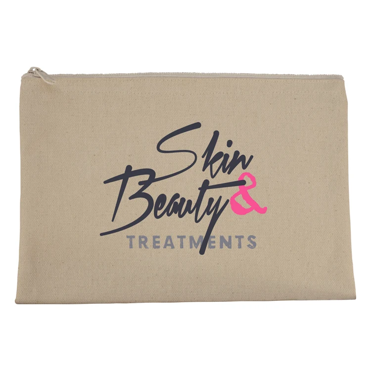 Medium Cotton Amenity Bag, custom tote bag with logo imprint 1