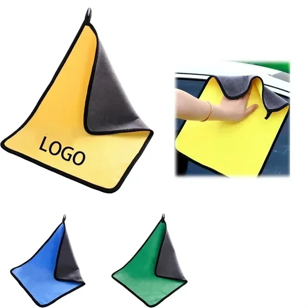 Polyester Double-Sided Car Towel 1
