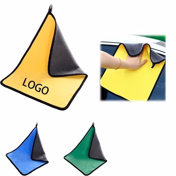 Polyester Double-Sided Car Towel