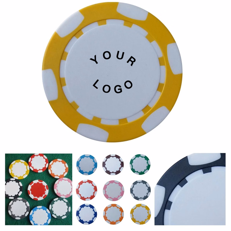 Professional ABS Poker Chips with Iron Inserts
