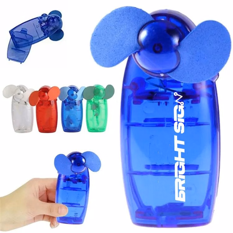 Ultra-Safe Battery-Powered Mini Handheld Fan