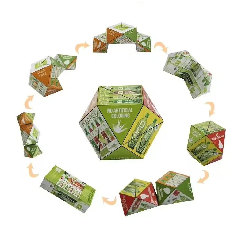 2.75" Advertising Diamond Magnetic Cube Puzzle 1