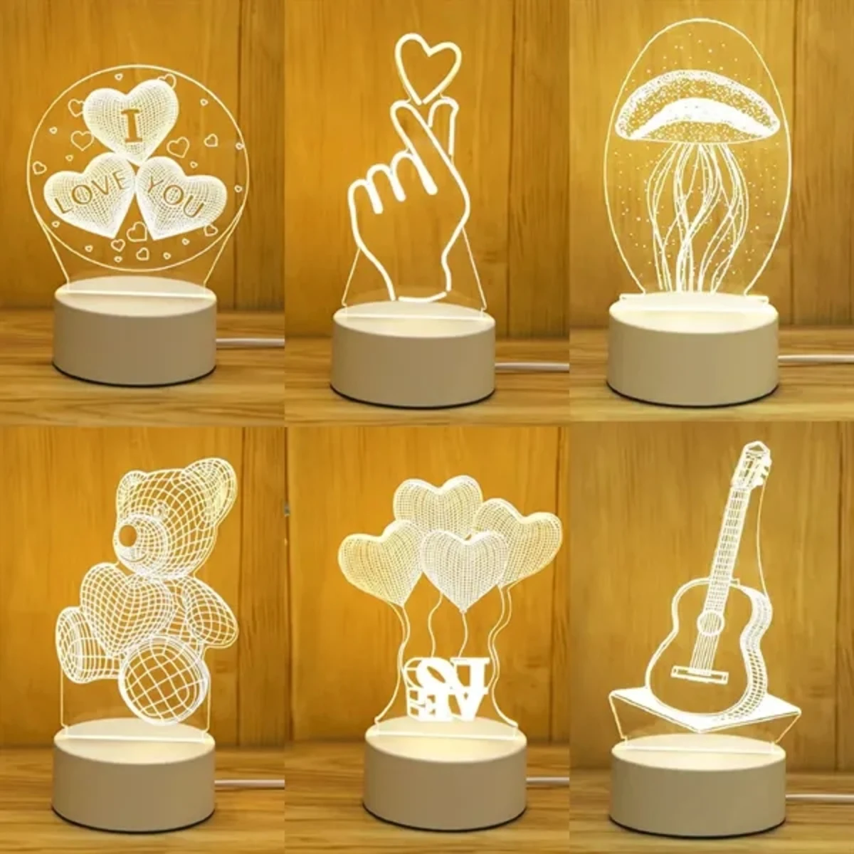 Acrylic LED Night Light 1