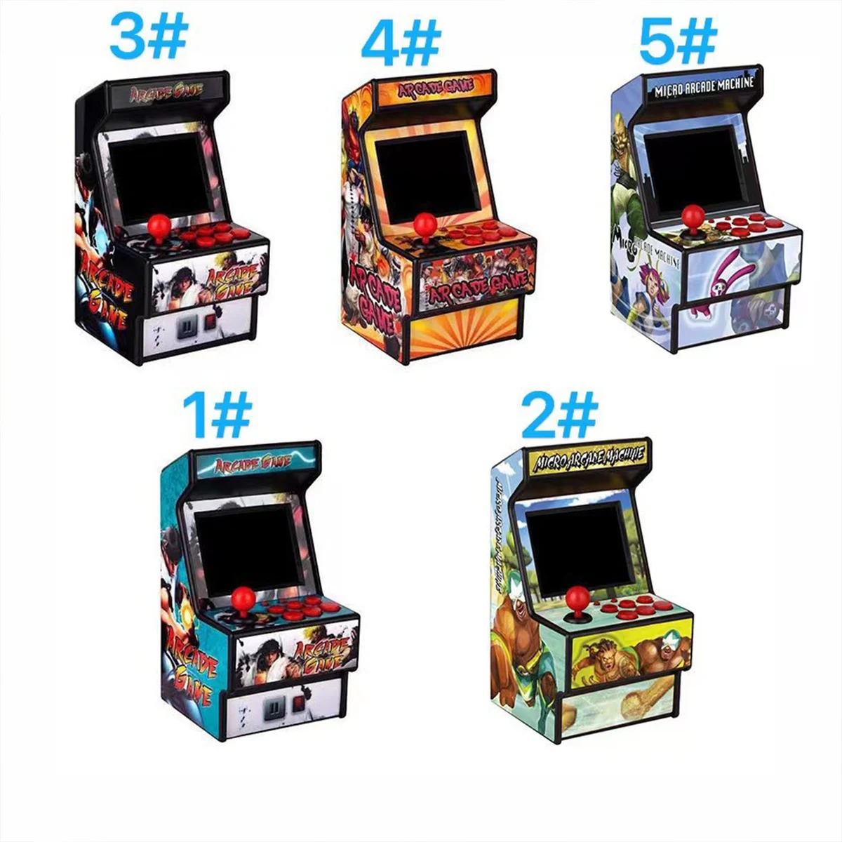 Retro Machine Playable Mini Arcade 1
