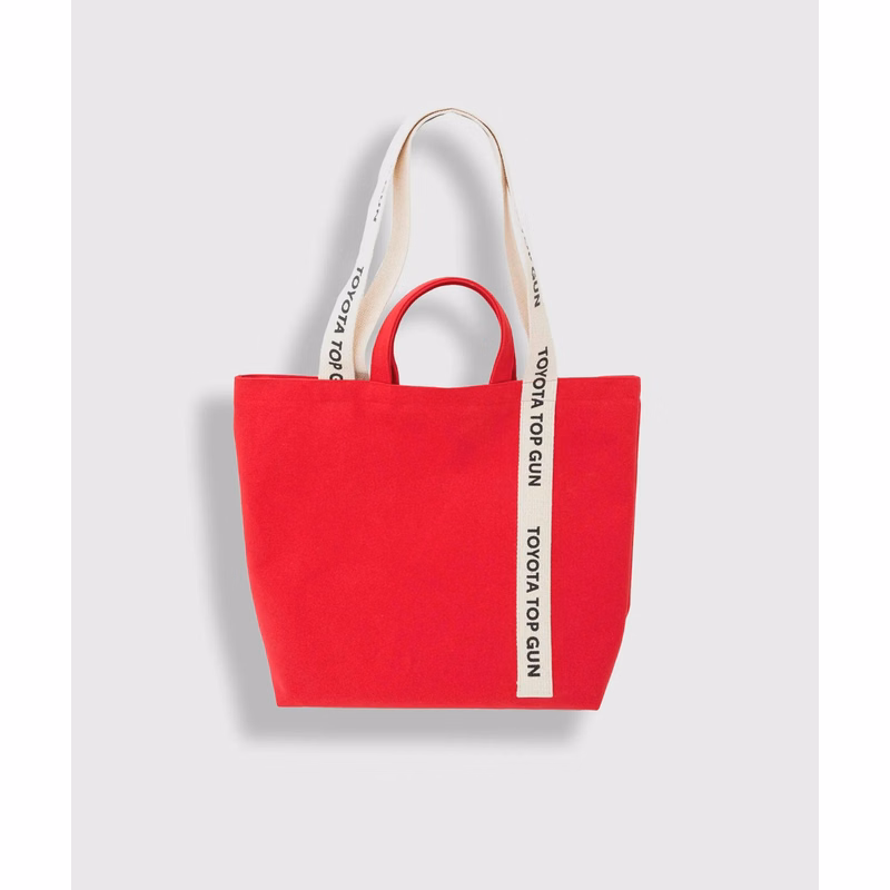 Colored Mono Strap Tote Bag