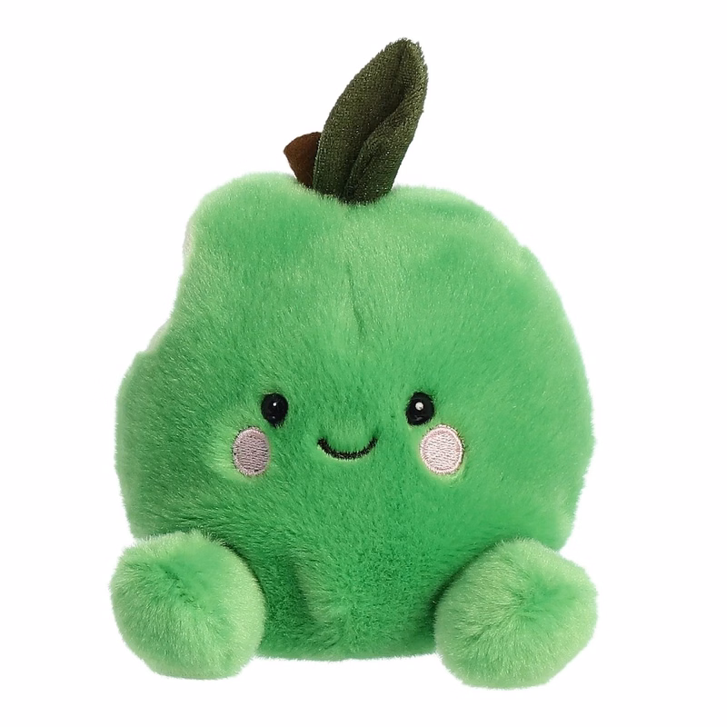 5" Bean Bag Green Apple Fruit