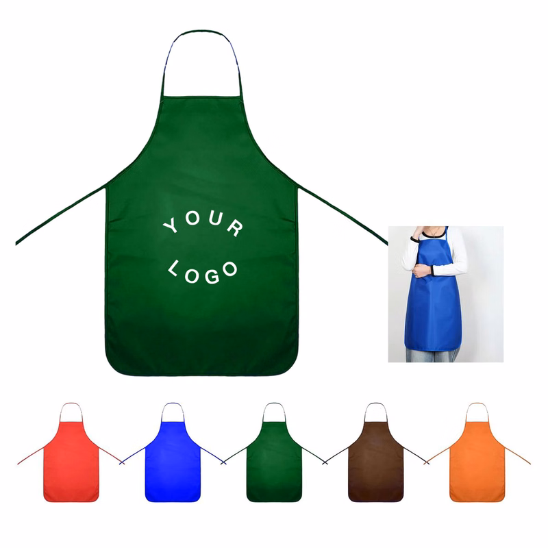 Customizable Cotton Apron with Adjustable Straps