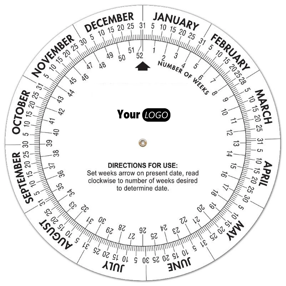 Plastic Date Dial 1