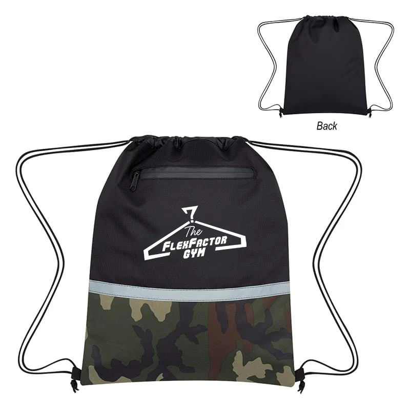 Camo Designed Polyester Bag 1