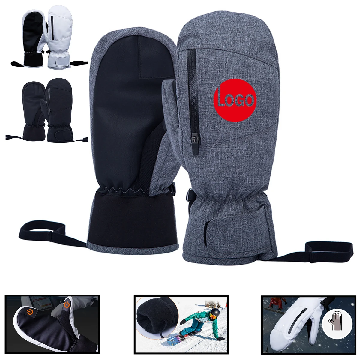 Waterproof Ski Gloves 1