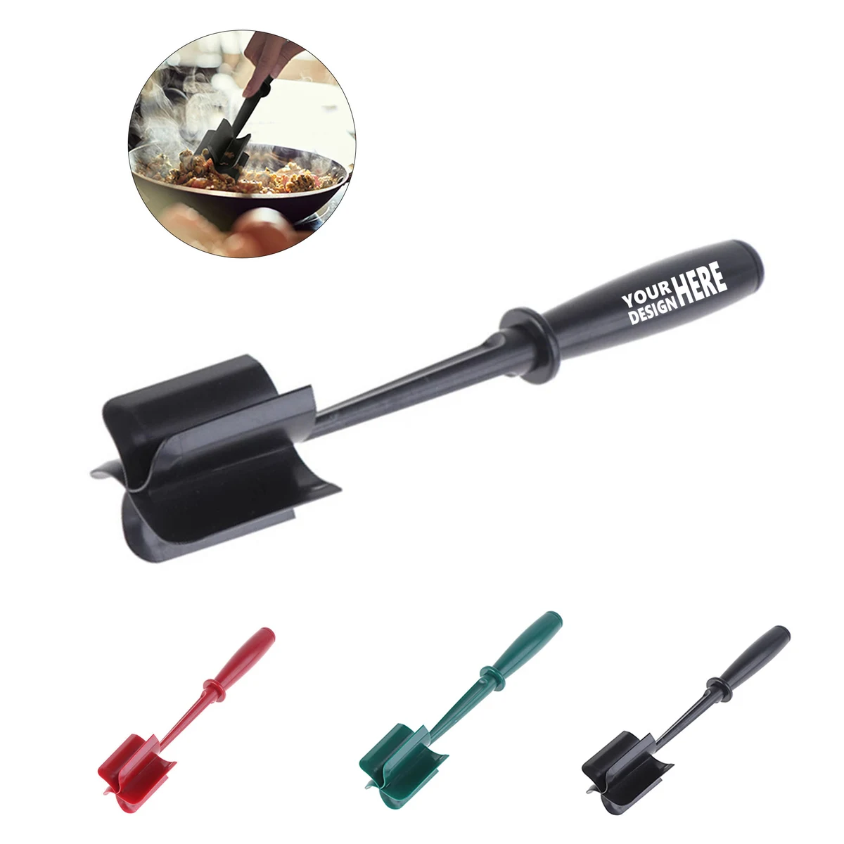 Customizable Kitchen Meat Chopper Tool 1