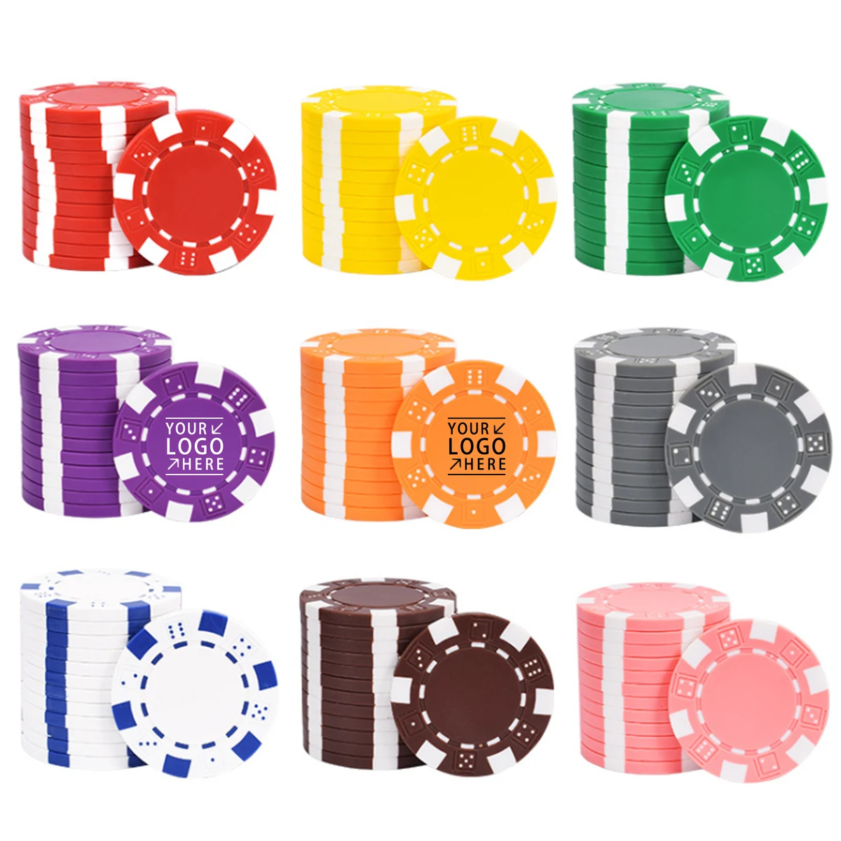Full Color Poker Chips 1