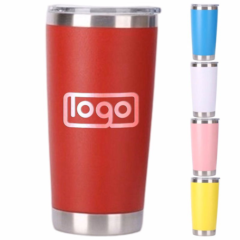 Portable Outdoor 20Oz Tumbler Stainless Steel Car Cup
