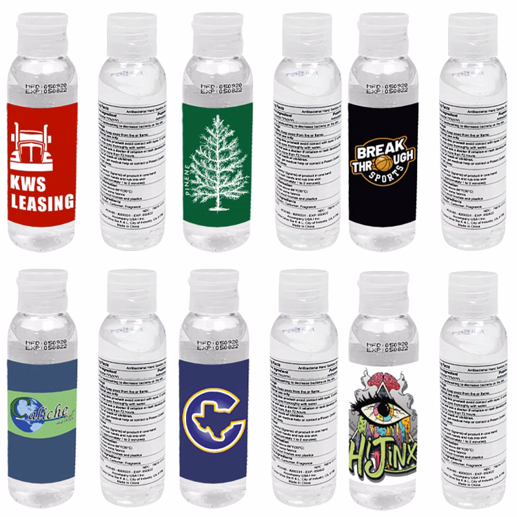 3.4 oz Hand Sanitizer Bottle