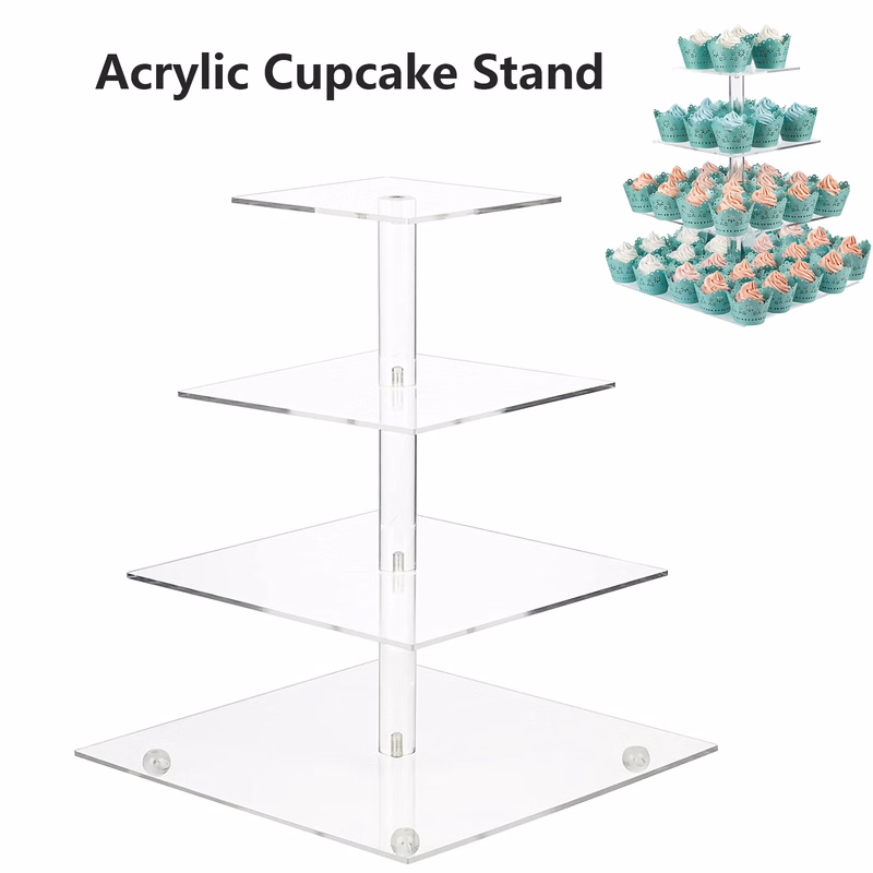 Acrylic Cupcake Stand Clear Cupcake Holder