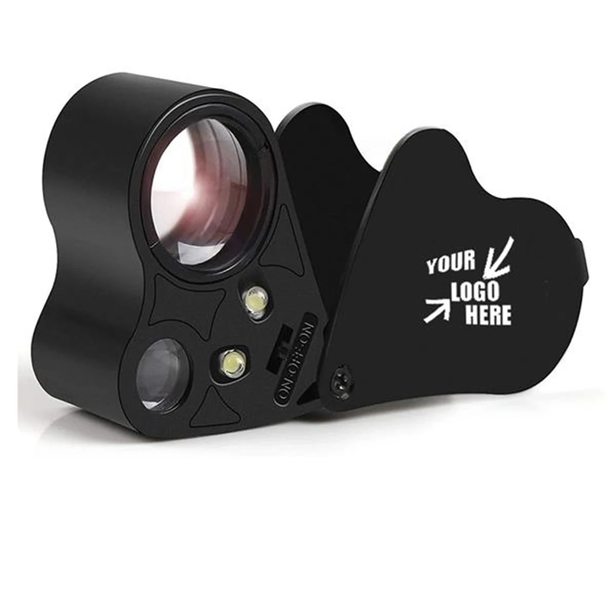 30X 60X Illuminated Jewelers Eye Loupe Magnifier 1