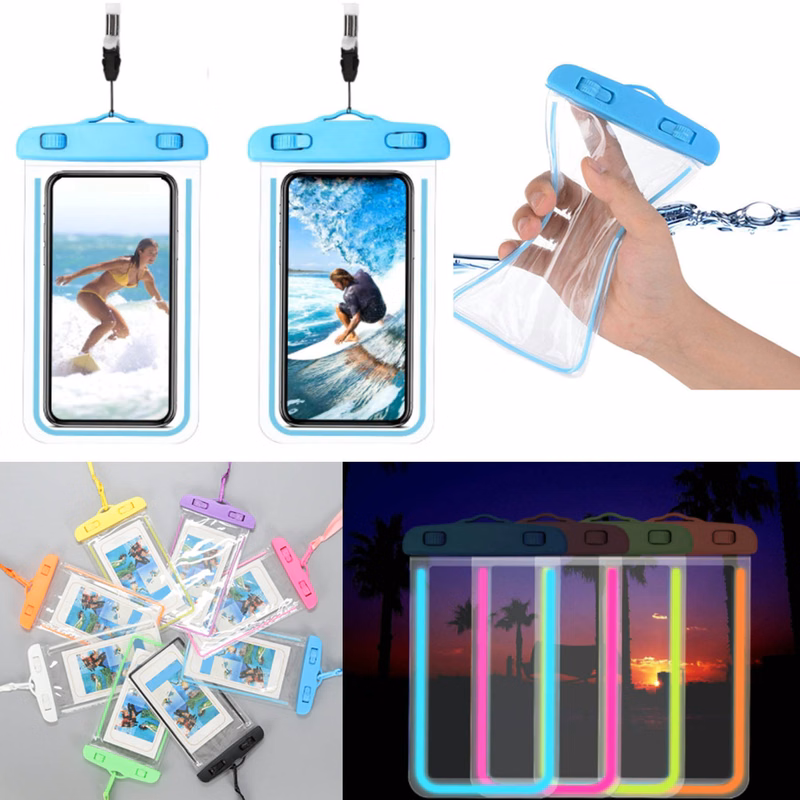 Durable Luminous Waterproof Phone Pouch