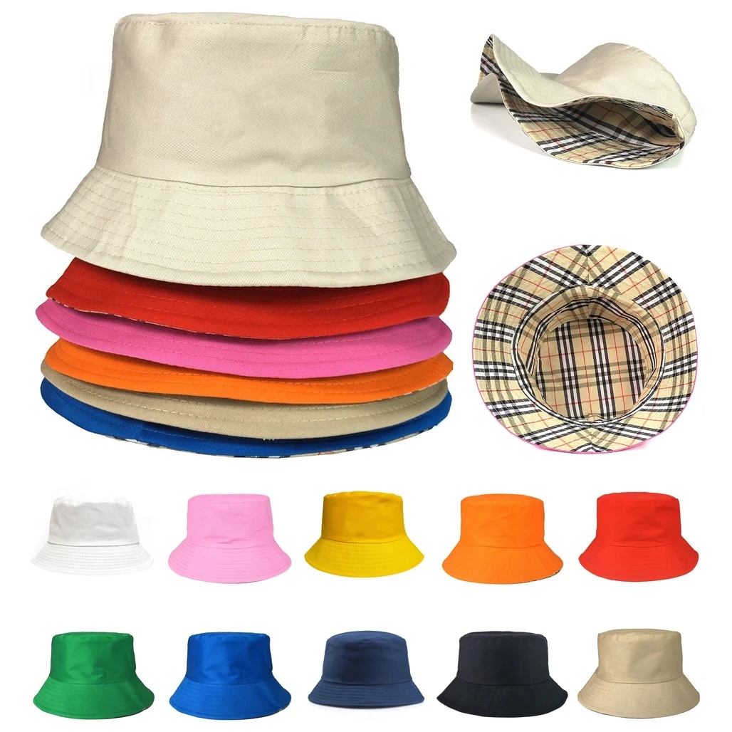 MOQ 50pcs Fisherman Hats Sun Beach 22.8" Unisex 1