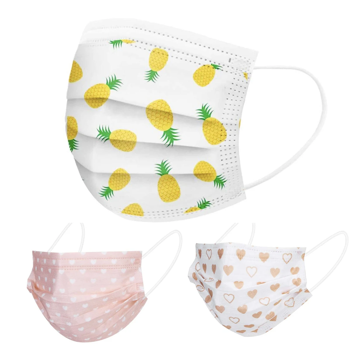 Custom Printing Color Disposable Face Mask 1