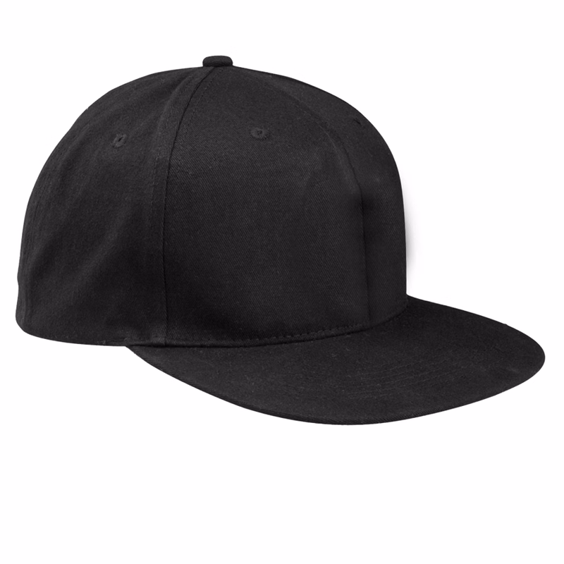 Riverton Structured Flat Brim Cotton Cap
