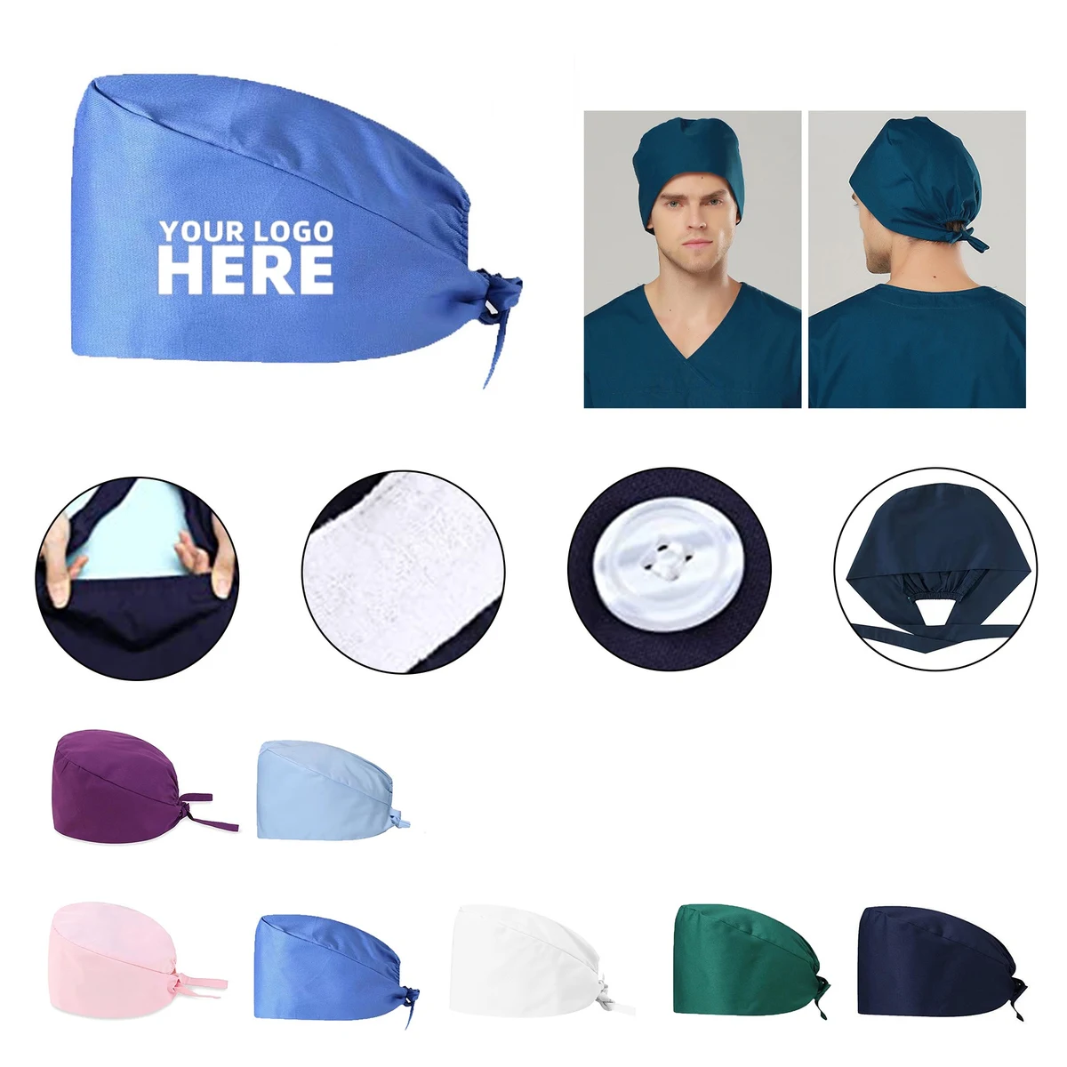 Cotton Surgery Cap 1
