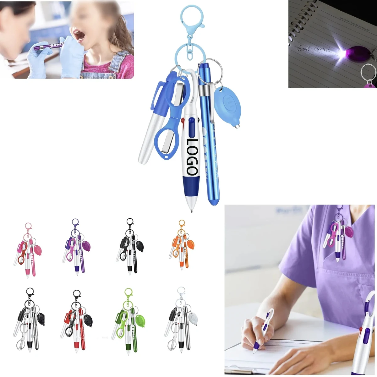 Light Ballpoint Permanent Marker Pen Nurse Accessories 1