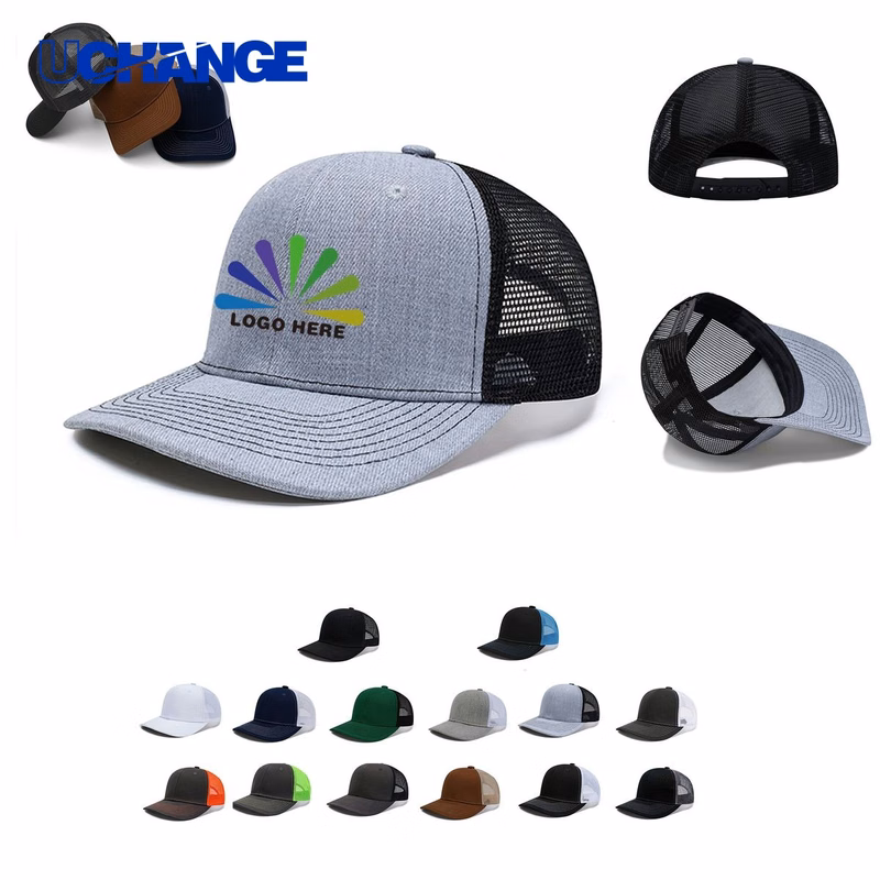 Poly Cotton Trucker Hat with Soft Mesh