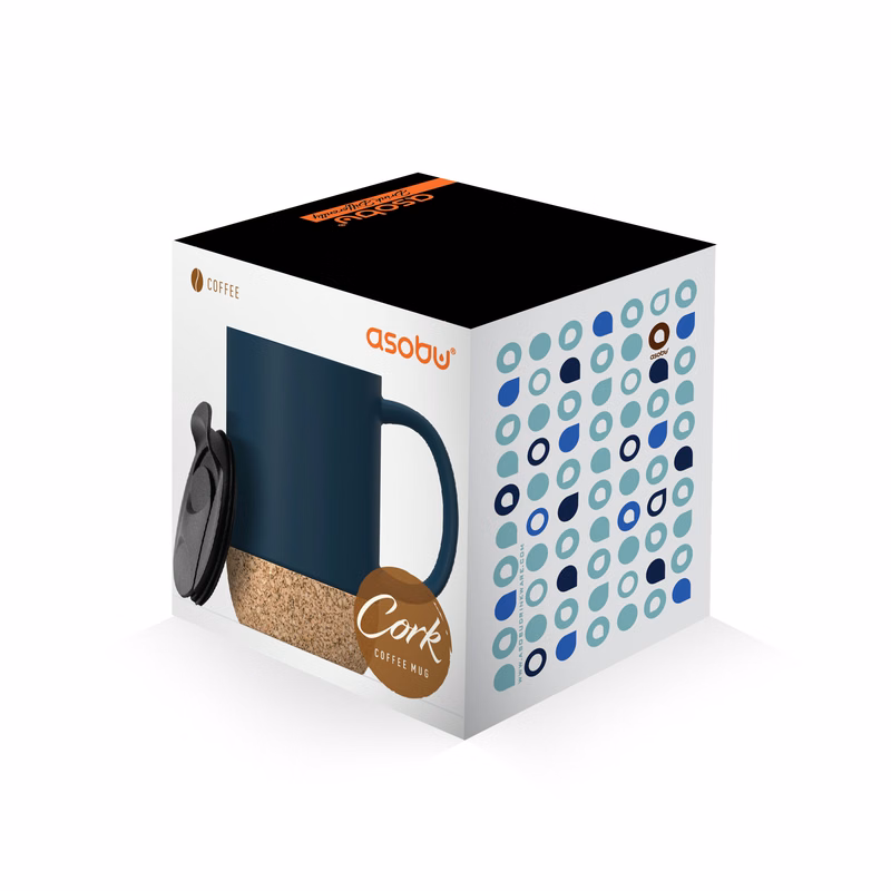 12 oz Asobu Cork Ceramic Coffee Mug