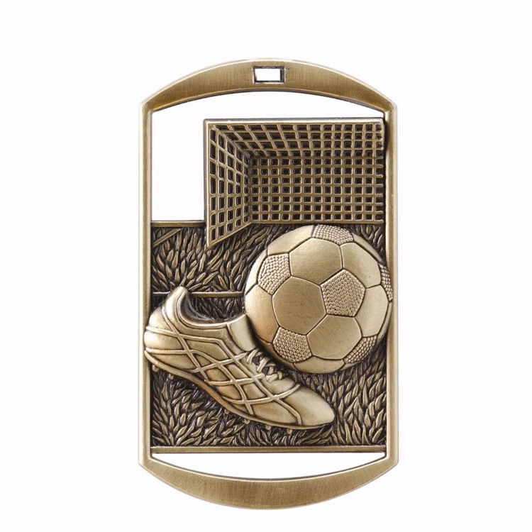 Soccer DT Series Medal, 2" tall