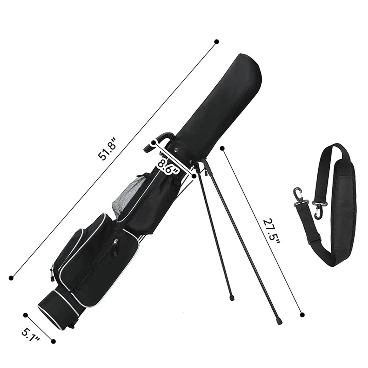Waterproof Protable Golf Club Bags 1