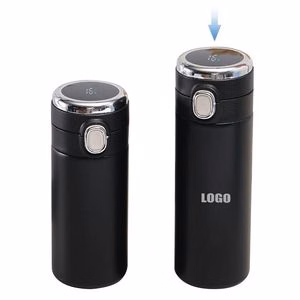 420ml Double Wall Insulation Cup With Push Flip Temperature Lid