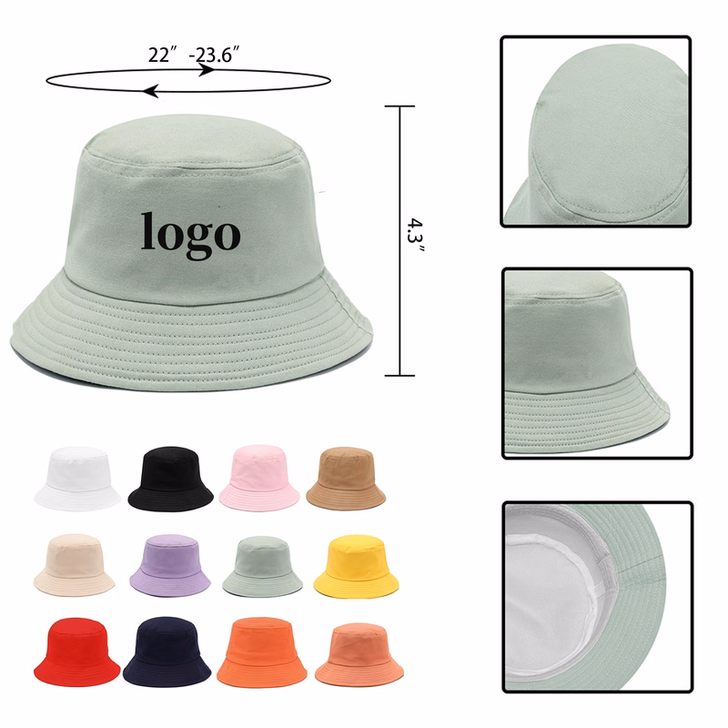 Customized pure cotton fisherman hat