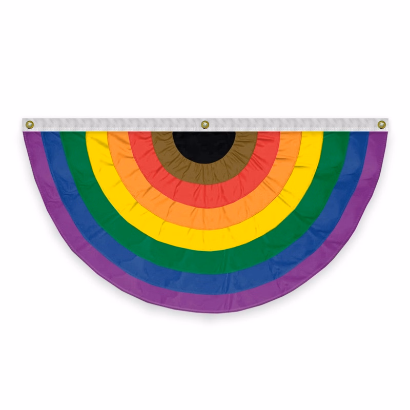 People of Color Pride Pleated Full Fan