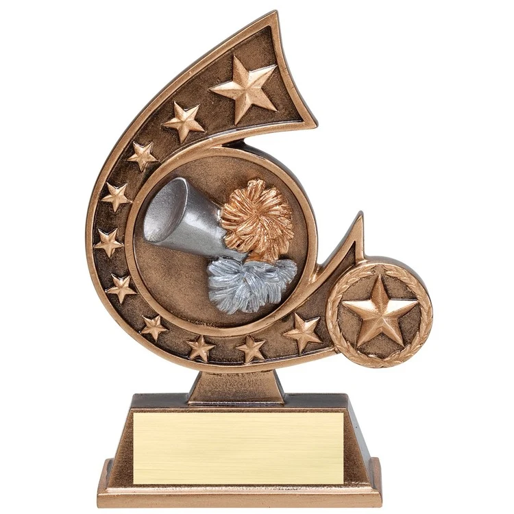 Cheerleading Comet Series Resin 5-3/4" 1